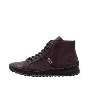 Rieker Burgundy Laced Ankle Boot|7151030BU image