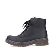Rieker Black Laced Ankle Boot|7824000N image