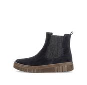 Gabor Wide Fit Navy Suede Chelsea Boot|800803002