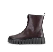 Gabor Burgundy Leather Ankle Boot|801604005 image
