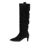 Gabor Black Suede Tall Boot|801702001 image
