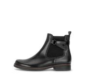 Gabor Black Leather Ankle Boot|802301001