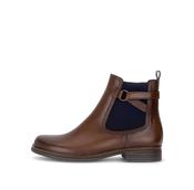 Gabor Brown Leather Ankle Boot|802301003
