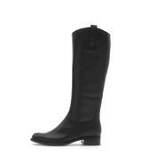 Gabor Black Leather Knee High Boot|803504005 image