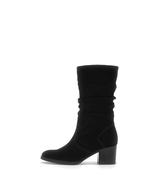 Gabor Black Suede Mid Ankle Boot|804102003 image
