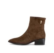 Gabor Brown Suede Pointy Ankle Boot|806202005 image