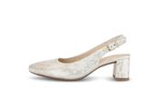 Gabor Leo Print Golg Sling Back|8226092 image