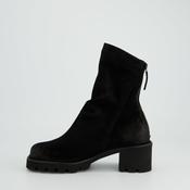 Paul Green Black Suede Ankle Boot|8291020 image
