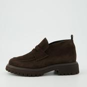 Paul Green Brown Suede Loafer|8344001 image