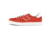 Gabor Red Chili Suede Wide Fit Trainer|8654538 image