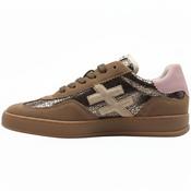 Another Trend Metallic , Suede &amp; Baby Pink Trainer|A0328715
