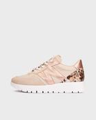 Wonders Beige and Leo Print Wedge Trainer|A24100B image