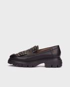 Wonders Black Fringe Platform Loafer|A4315BLK image