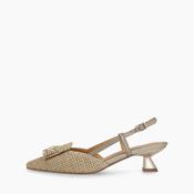 Lodi Beige Raffia Sling Back|CASIOPEAC2