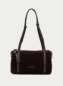 Hispanitas Black Suede Bag|BI264936BK image