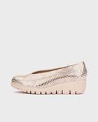Wonders Snake Print Champagne Slip On|C33100CH image