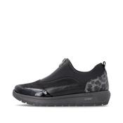 Remonte Black Multi Mini Wedge Shoe|D2V0104 image