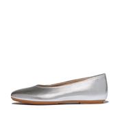 Fitflop High-Cut Metallic Soft Leather Ballerina|A0P011 image