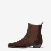 Unisa Dark Brown Ankle Boot|FLIPABR image