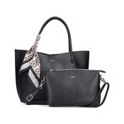 Rieker Black Shopper Bag|H139900B image