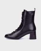 Wonders Laced Black Ankle Boot|H7004NE image
