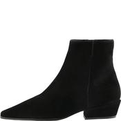 Hogl Black Suede Pointy Ankle Boot|2102902010 image