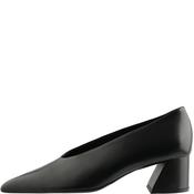 Hogl Black Leather Court Shoe|2104533010 image
