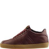 Hogl Burgundy Leather Trainer|2100316480 image