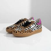 Another Trend Zebra and Leo Print Trainer |A03489A1