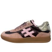 Another Trend Pink and Dark Metallic Trainer|A0328761