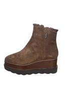 Marco Moreo Mid Brown Wedge Ankle Boot|A002MCMO image