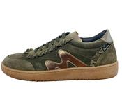 Marco Moreo Green Suede Trainer|X762JMUS image