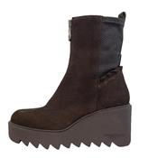 Marco Moreo Brown Wedge Ankle Boot |M0031MV image