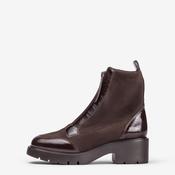 Unisa Dark Brown Ankle Boot|JANDROBR image
