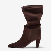 Unisa Dark Brown Suede Boot|LAIABR image