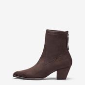 Unisa Dark Brown Stretch Ankle Boot|LOTUSBR image