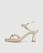 Lodi Metallic High Heel Sandal|LUKIC3 image