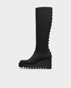 Marco Moreo Black Wedge Tall Boot|A096MNER image