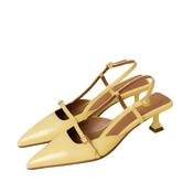 Bobbies Frosted Lemon Sling Back|REE02