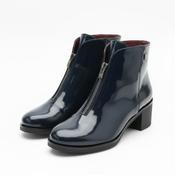 Jose Saenz  Navy Ankle Boot with Zip image