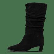 Tamaris Black Ruched Mid Boot|125308001 image