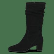 Caprice Wide Fit Black Boot|25303044