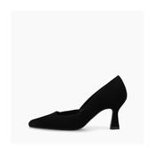 Lodi Black Suede Court Shoe|GENIUSC221 image