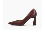 Lodi Burgundy Leather Court Shoe|ROAC214 image