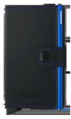Secrid Matte Wallet - Black &amp; Blue.