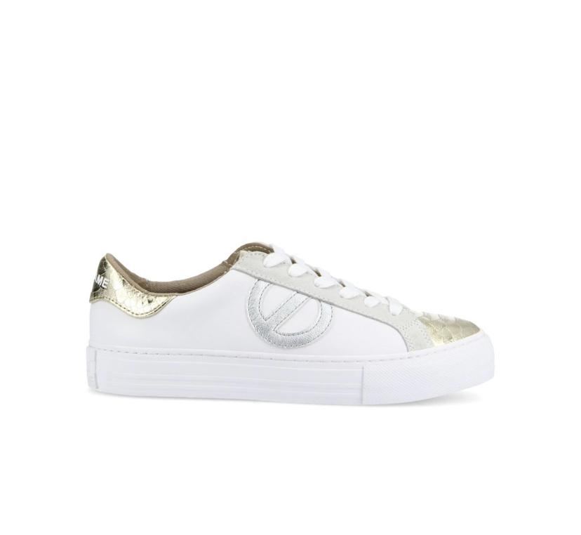 No Name white and gold sneaker in Waterford GetLocal Ireland