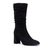 Carl Scarpa Tipici black suede calf length boots NEW