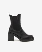 Nero Giardini black Chelsea boot with heel