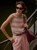 Deeley Stripe Stitch Tank image