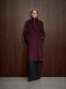 Alva Loisa Mock Neck Coat image